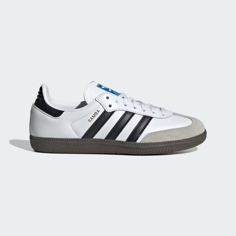 ADIDAS Samba OG J White - IE3675 JUNIOR SIZE Youth Sneakers Brand NEW